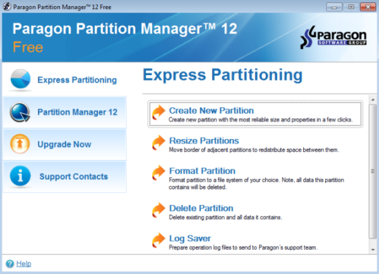 Free partition manager win 7